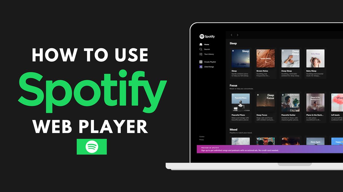 spotify web player